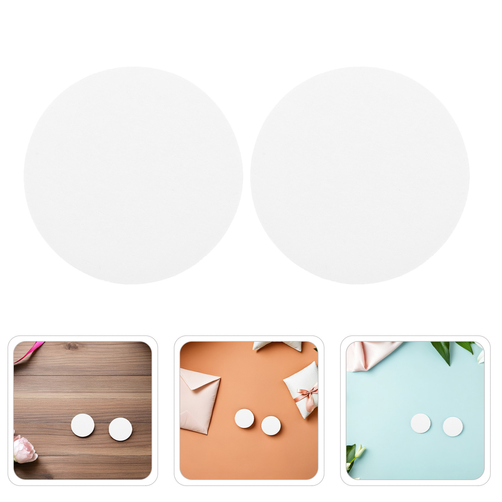 Adhesive Dot Wick - 300Pcs Wick Stickers Heat-Resistant Double-Sided Foam