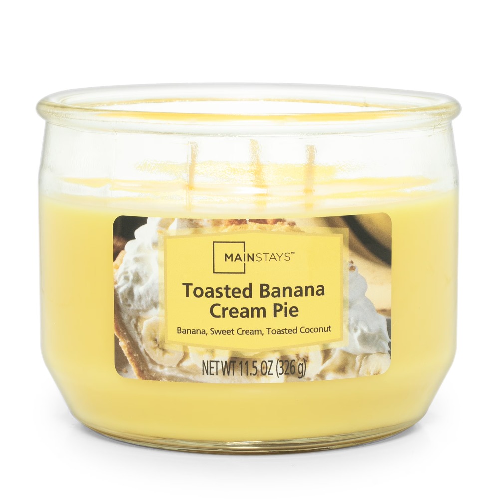 Candle Making Scents - Toasted Banana Cream Pie Scented Large