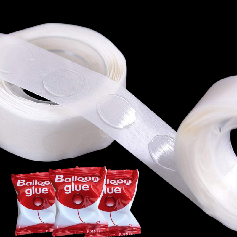 Adhesive Dot Wick - Balloon Glue Dot Adhesive Point Tape