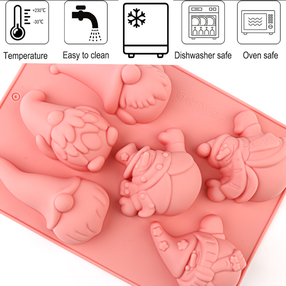 6-Cavity Christmas Gnome Cake  - Candle Making Easy 评论和价格