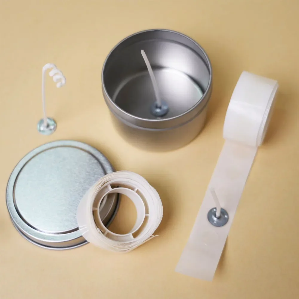 100 Dots/Roll Candle Wick Stic - Adhesive Dot Wick 评论和价格