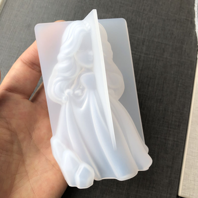 3D Cute Princess Silicone Cand - Candle Making Diy 评论和价格