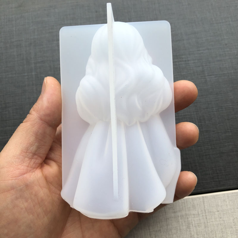 3D Cute Princess Silicone Cand - Candle Making Diy 评论和价格