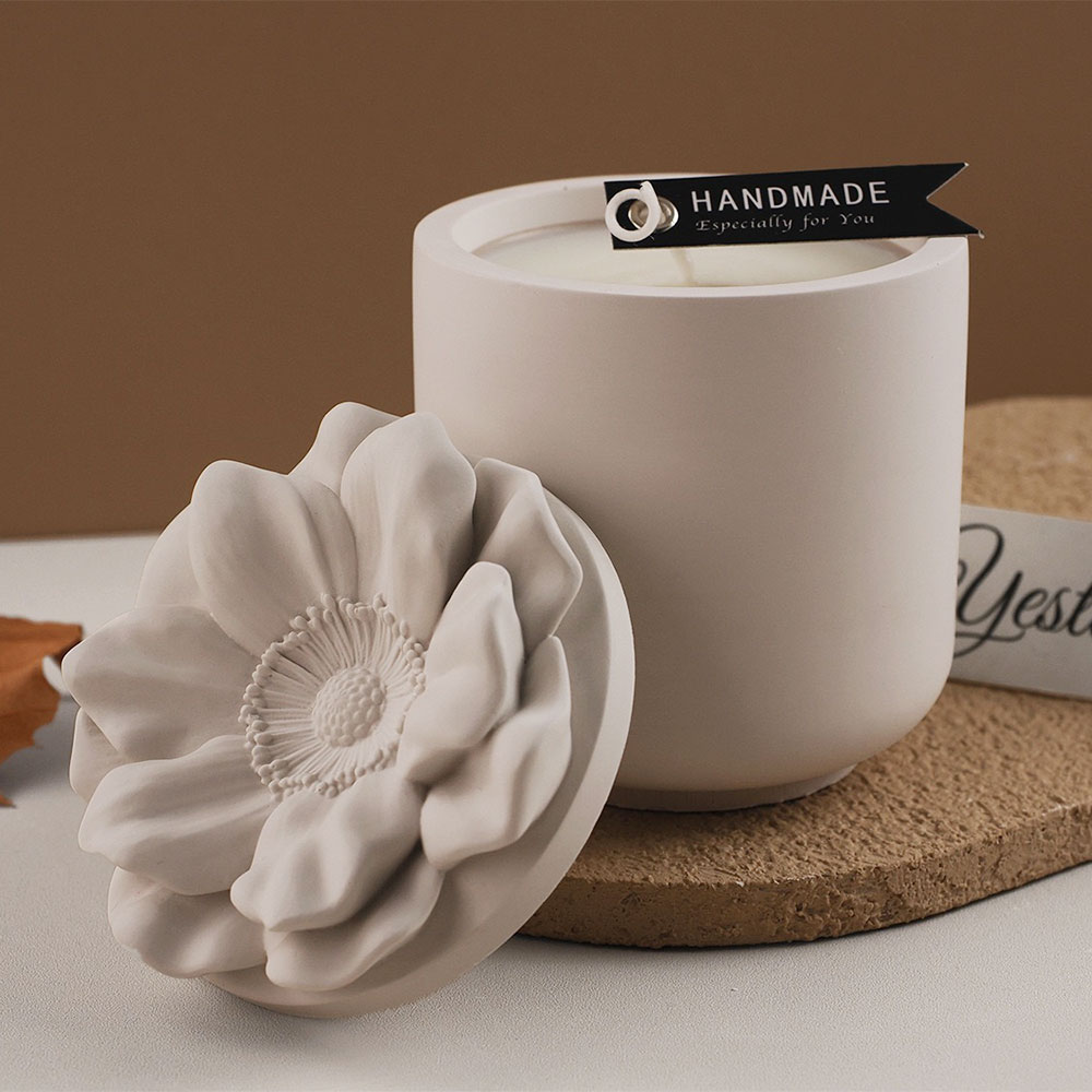 Sunflower Storage Box Silicone - Candle Making Jars With Lids 评论和价格