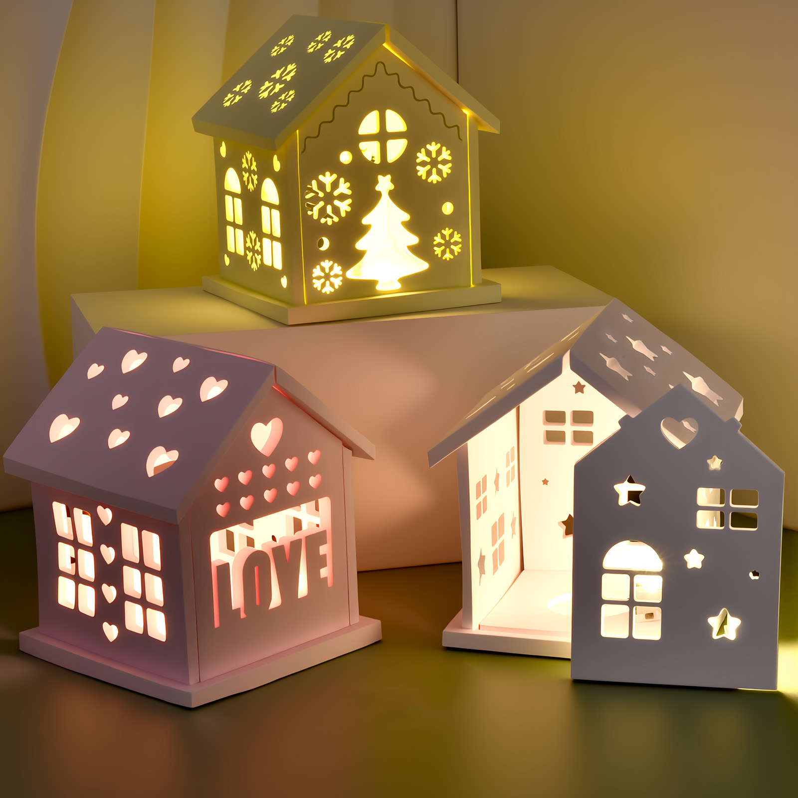 3D House Silicone Mold DIY Chr - Candle Making Diy 评论和价格