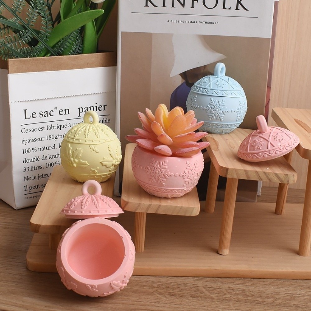 New Silicone Candle Jar Mold 3 - Candle Making Jars With Lids 评论和价格