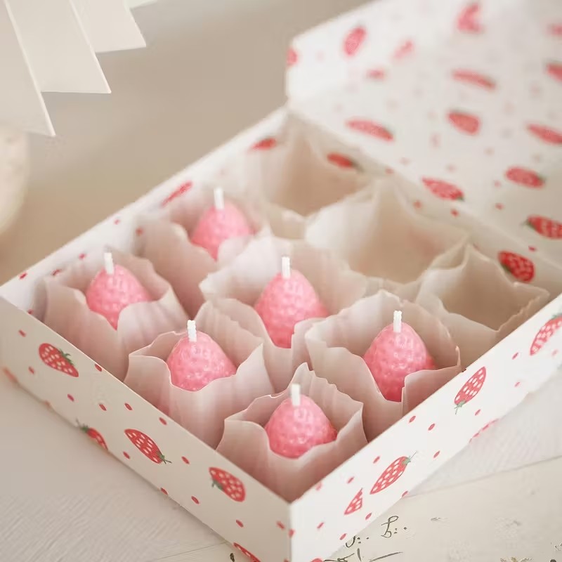 Strawberry Silicone Candle Mol - Candle Making Diy 评论和价格