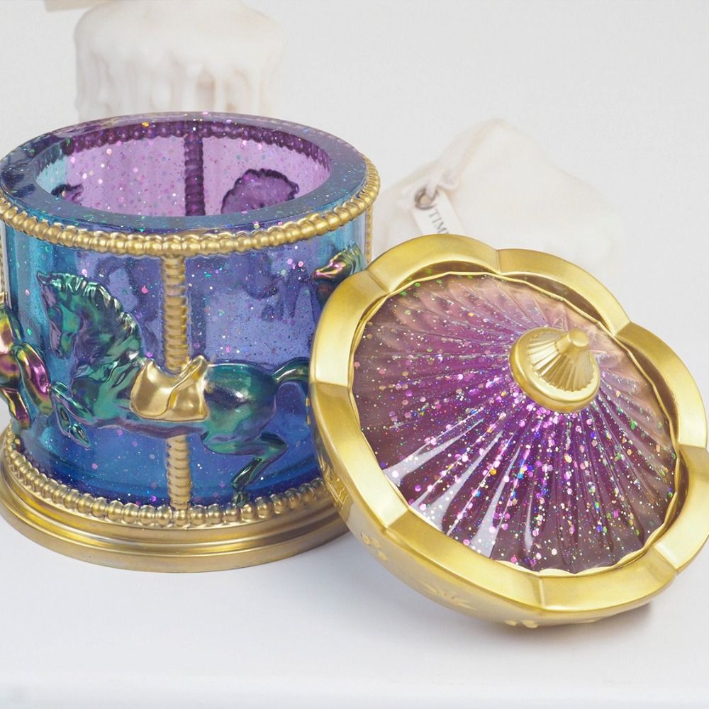 Cute Style with Lids Carousel  - Candle Making Jars With Lids 评论和价格