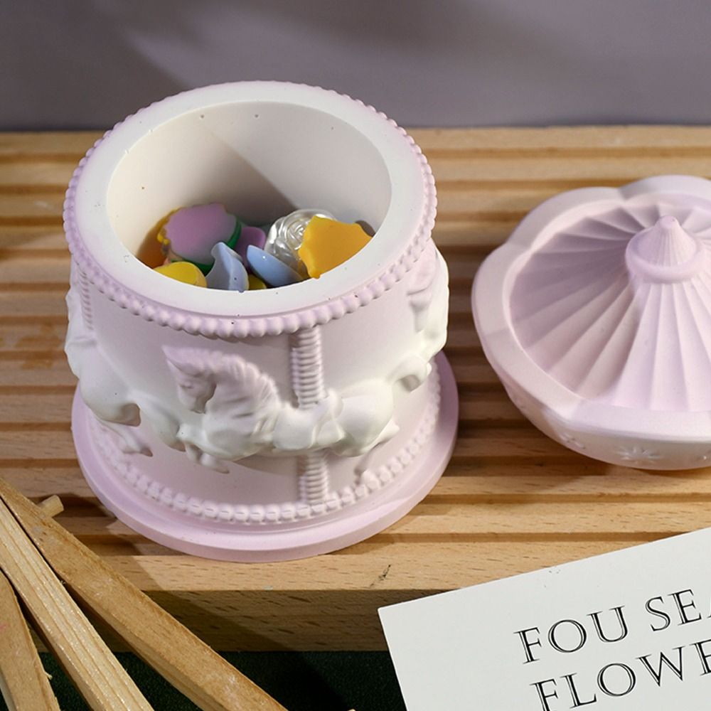 Cute Style with Lids Carousel  - Candle Making Jars With Lids 评论和价格