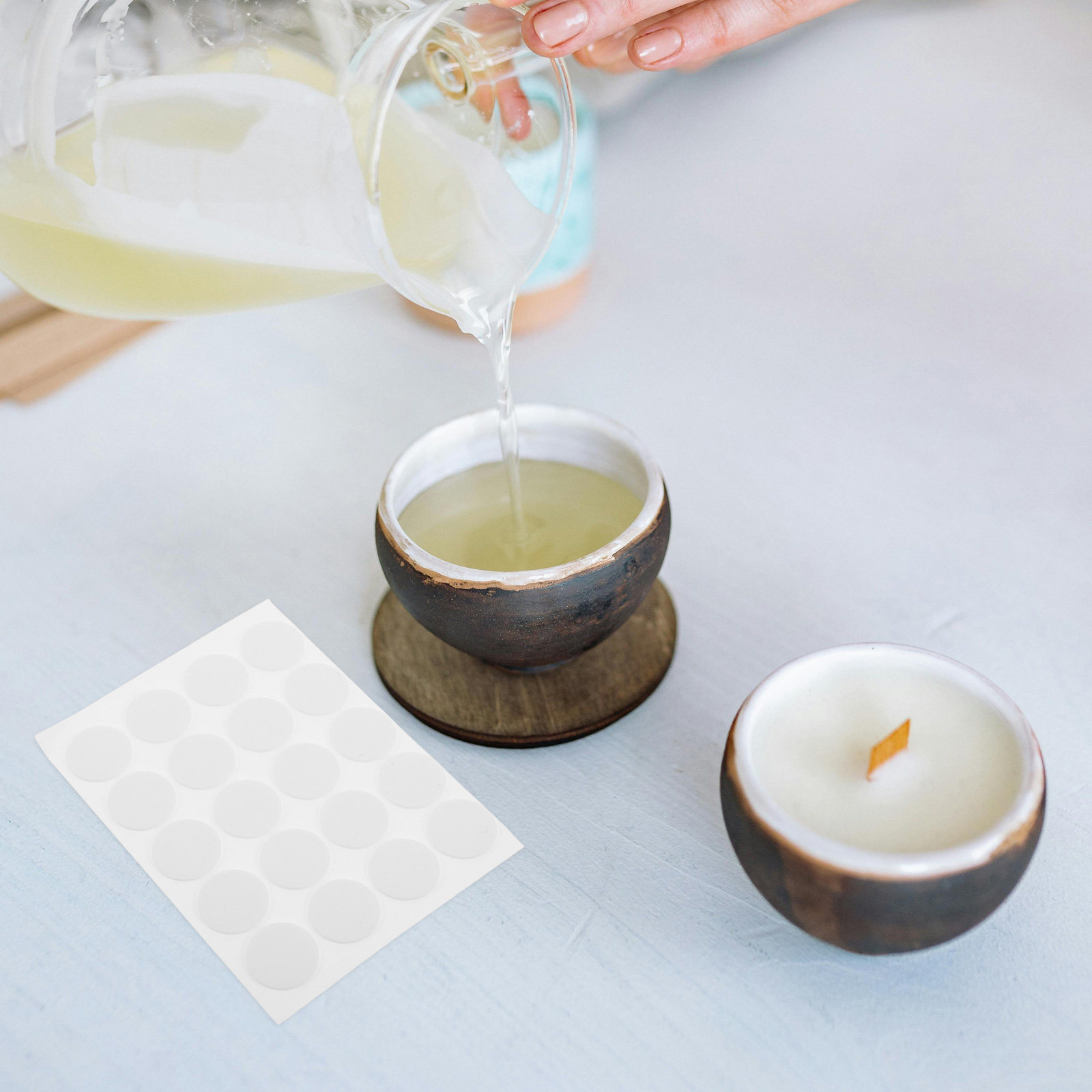 10Pcs Double-Sided Foam Wick S - Adhesive Dot Wick 评论和价格