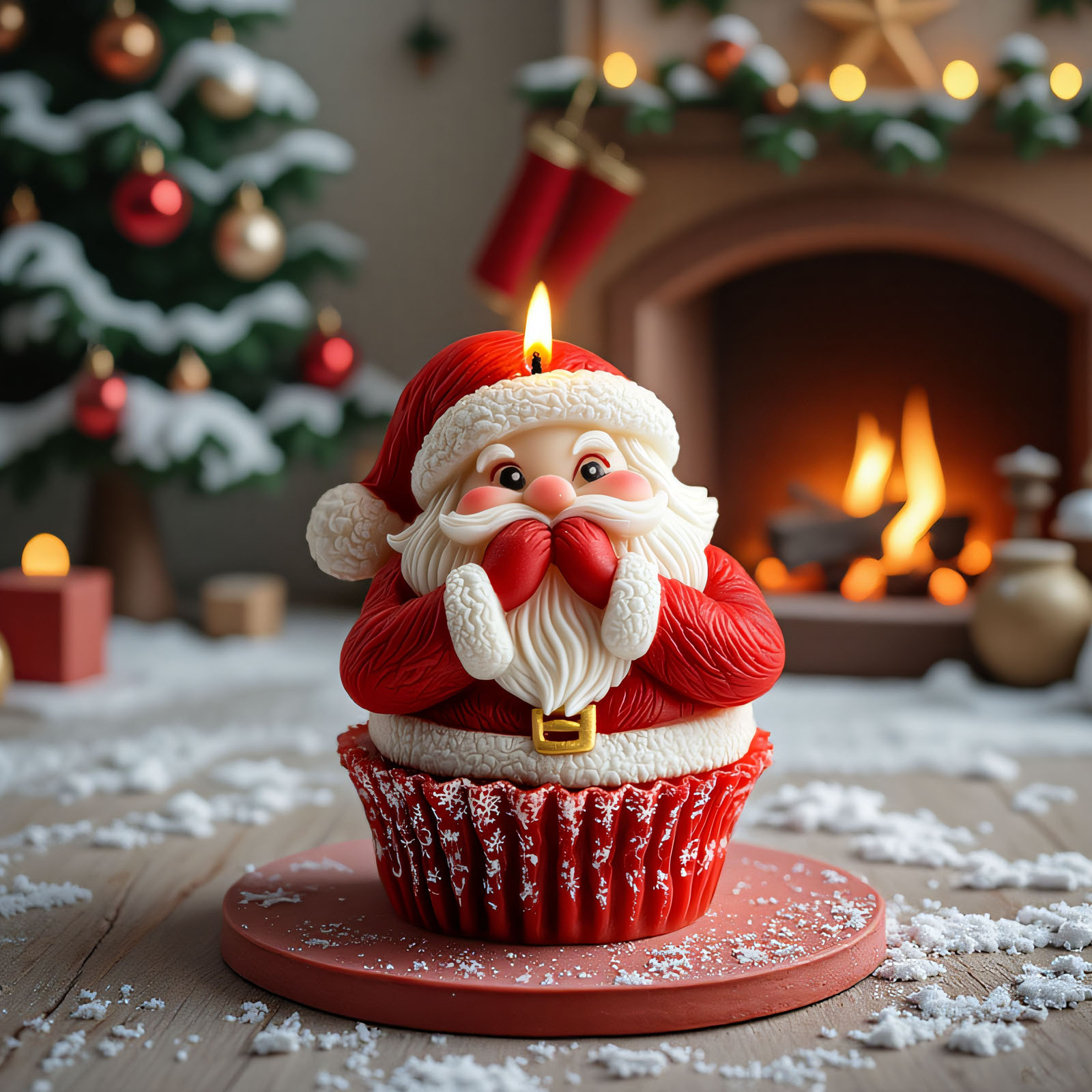 Santa Claus and Elk Candle Mak - Candle Making Diy 评论和价格