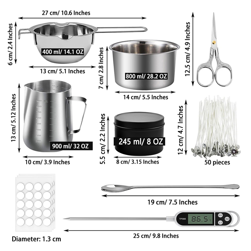 Glintmos DIY Candle Making Kit - Candle Making Diy 评论和价格