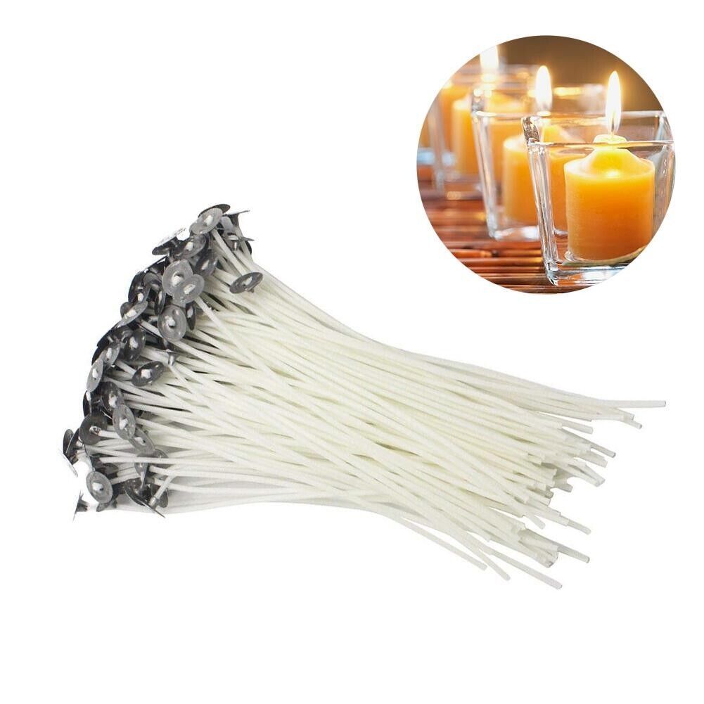 Candle Wicks 6 Inch Cotton Cor - Cotton Wick Pre Tabbed 评论和价格