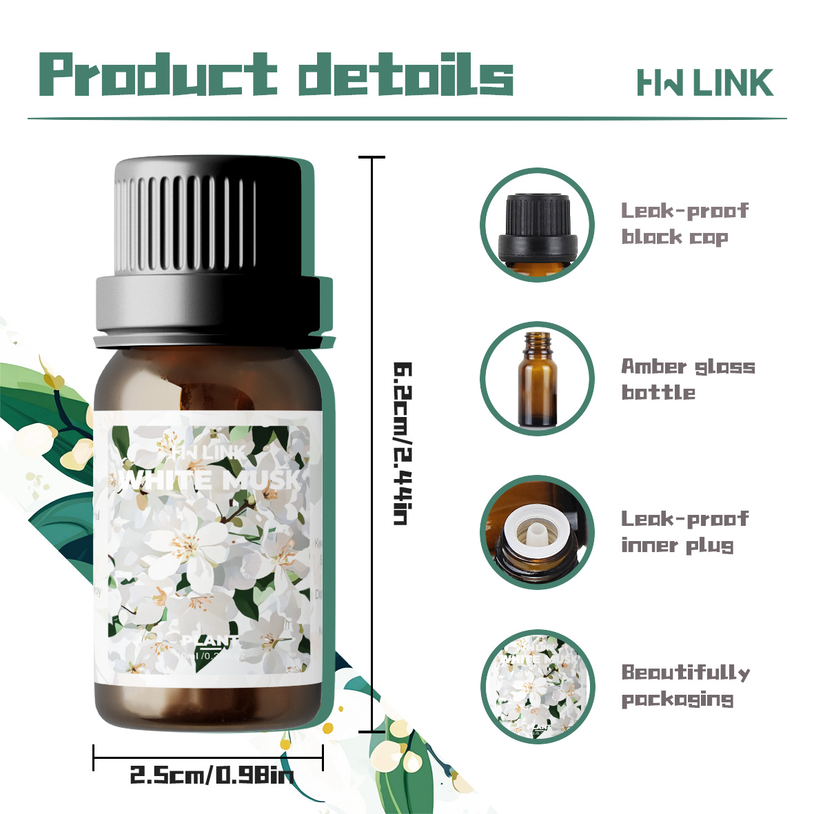 White Musk Essential Oils 10ml - Candle Making Diy 评论和价格