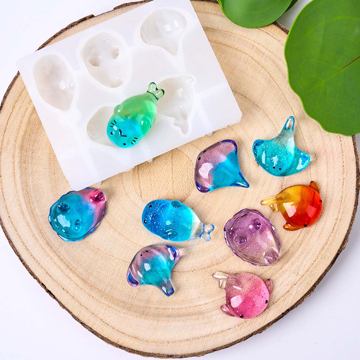 3D Healing Kawaii Manta Ray Wh - Candle Making Diy 评论和价格