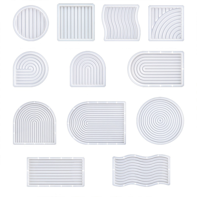 DIY Striped Wave Tray Mold For - Candle Making Diy 评论和价格