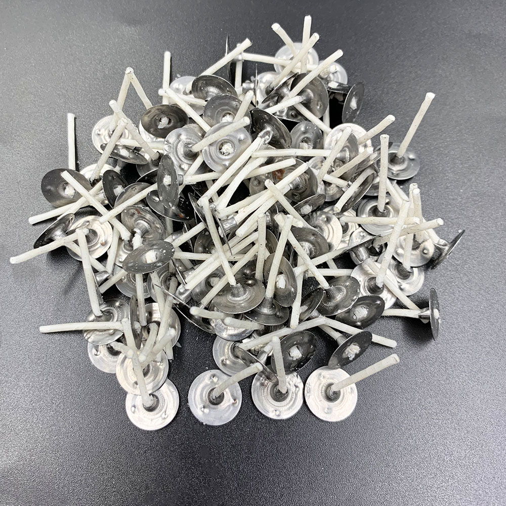 100pcs Smokeless Candle Wicks  - Cotton Wick Pre Tabbed 评论和价格