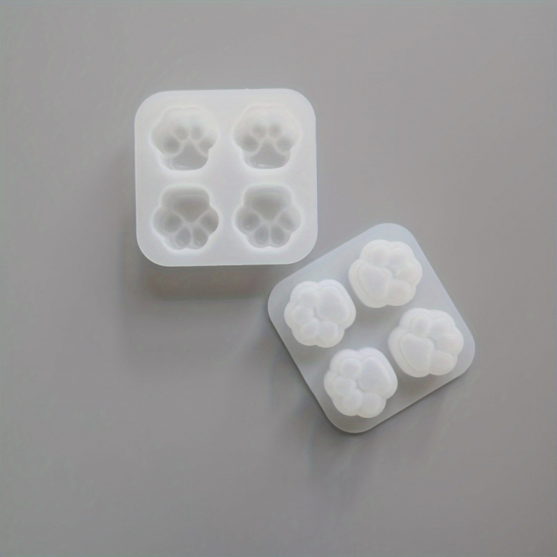 1Cat Paw Pattern Silicone Mold - Candle Making Diy 评论和价格